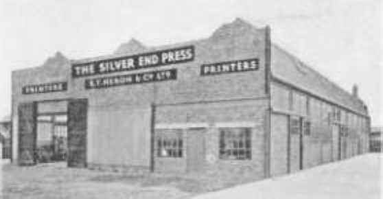Silver End Works 1928